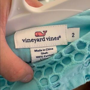 vineyard vines teal skirt